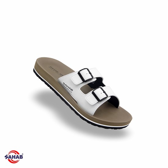 Шлёпанцы мужские SAHAB S595MKA WHITE (41 - 45) MONO COLOR S595MKA_WHITE