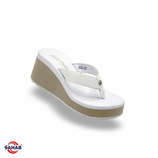 Вьетнамки женские SAHAB S057WV-2 WHITE (36 - 41) MONO COLOR S057WV-2_WHITE