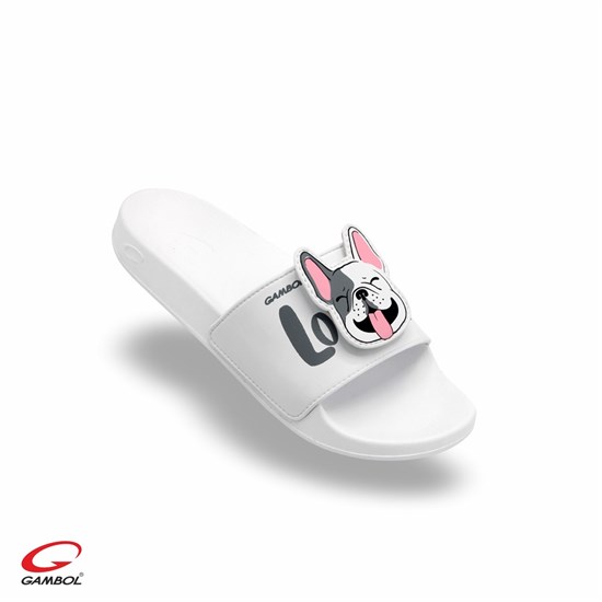 Шлёпанцы женские GAMBOL G070WK WHITE (36 - 41) MONO COLOR G070WK_WHITE