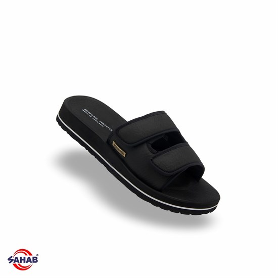 Шлёпанцы женские SAHAB S077WK BLACK (36 - 41) MONO COLOR S077WK_BLACK