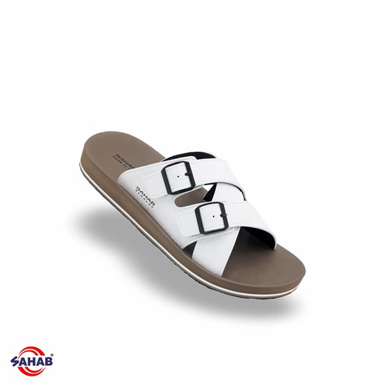 Шлёпанцы мужские SAHAB S694MK WHITE (42 - 47) MONO COLOR S694MK_WHITE