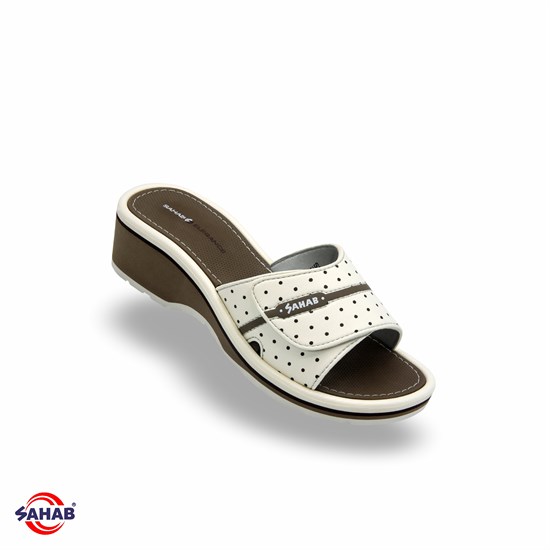 Шлёпанцы женские SAHAB S041WK WHITE (37 - 41) MONO COLOR S041WK_WHITE