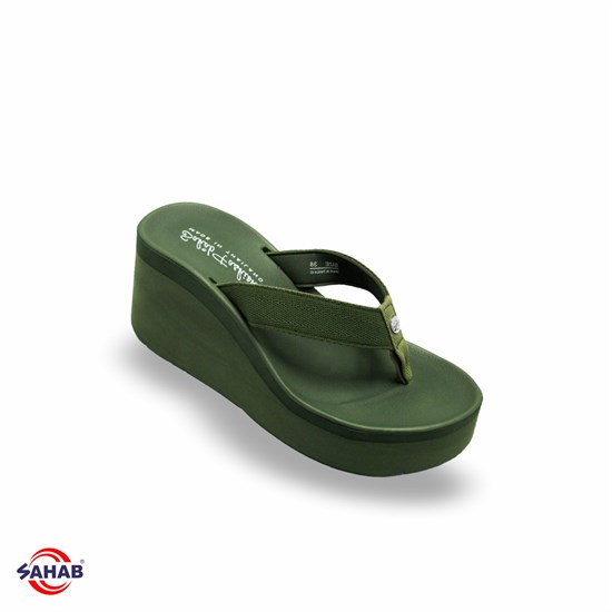 Вьетнамки женские SAHAB S057WV MONO COLOR (36 - 40) S057WV_GREEN - фото 1441