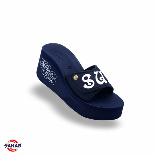 Шлёпанцы женские SAHAB S033WK MONO COLOR (36 - 40) S033WK_NAVY - фото 1471