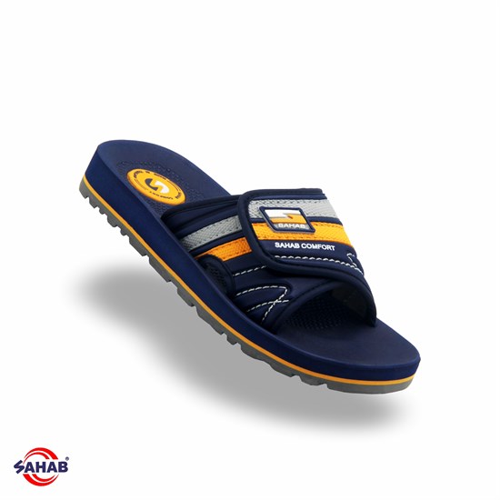 Шлёпанцы детские SAHAB S990CK (30 - 35) MONO COLOR S990CK_NAVY - фото 4909