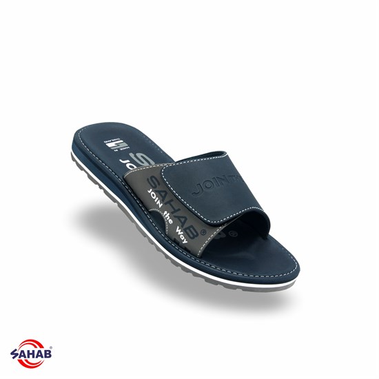 Шлёпанцы мужские SAHAB S533MK DARK BLUE (42 - 47) MONO COLOR S533MK_DK.BLUE - фото 495