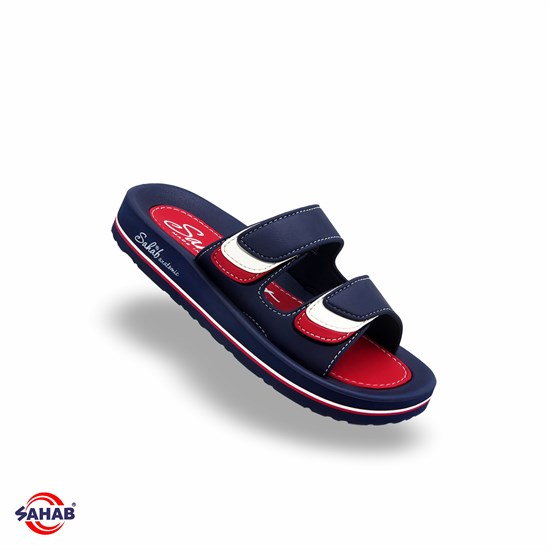 Шлёпанцы женские SAHAB S193WK-2 NAVY (37 - 42) MONO COLOR S193WK-2_NAVY - фото 7326