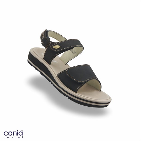 Сандалии женские CANIA C082WS MONO COLOR (37 - 41) C082WS_BLACK - фото 735