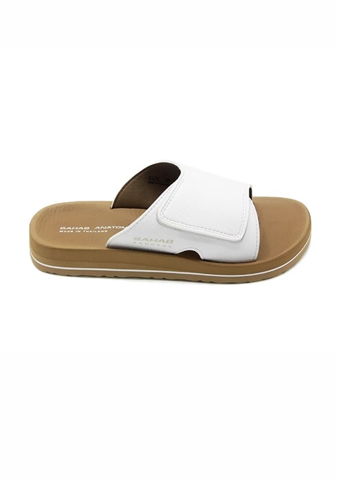 Шлёпанцы женские SAHAB S067WK WHITE (38 - 41) MONO COLOR S067WK_WHITE - фото 7433