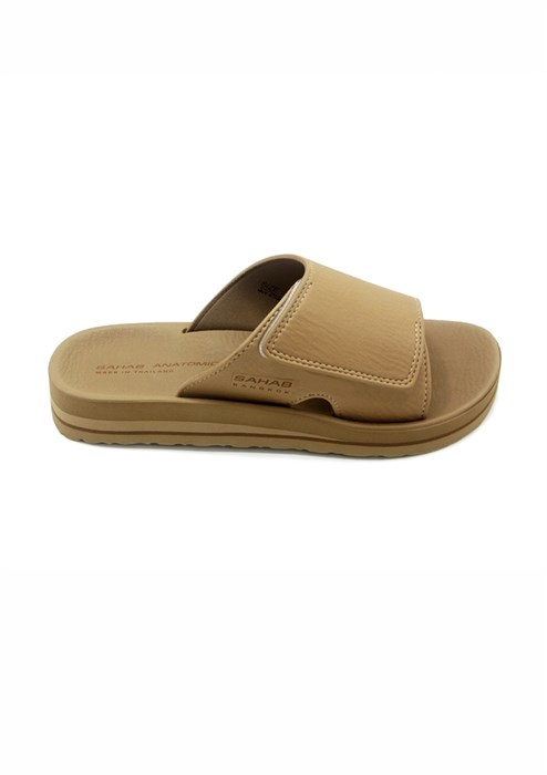 Шлёпанцы женские SAHAB S067WK BEIGE (38 - 41) MONO COLOR S067WK_BEIGE - фото 7440