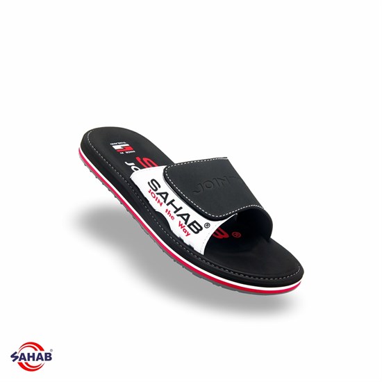 Шлёпанцы мужские SAHAB S543MKE BLACK (42 - 47) MONO COLOR S543MKE_BLACK - фото 7843