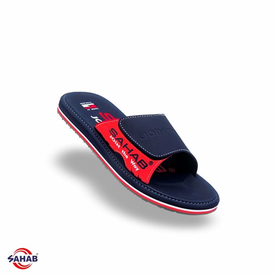 Шлёпанцы мужские SAHAB S543MKE NAVY (42 - 47) MONO COLOR S543MKE_NAVY - фото 7855