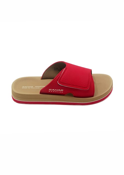 Шлёпанцы женские SAHAB S068WK RED (37 - 41) MONO COLOR S068WK_RED - фото 8332