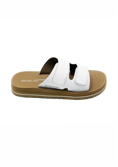 Шлёпанцы женские SAHAB S069WK-2 WHITE (38 - 41) MONO COLOR S069WK-2_WHITE - фото 8358
