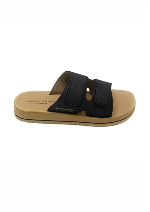 Шлёпанцы женские SAHAB S069WK-2 BLACK (38 - 41) MONO COLOR S069WK-2_BLACK - фото 8371