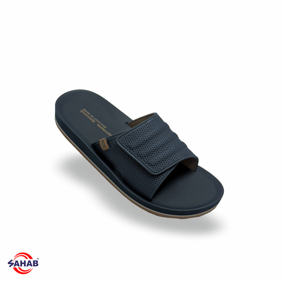 Шлёпанцы мужские SAHAB S697MK DARK BLUE (42 - 47) MONO COLOR S697MK_DK.BLUE