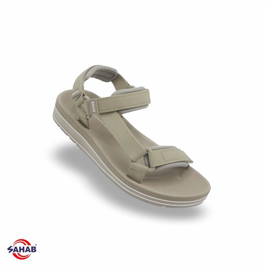 Сандалии женские SAHAB S080WS-2 CAMEL (37 - 41) MONO COLOR S080WS-2_CAMEL