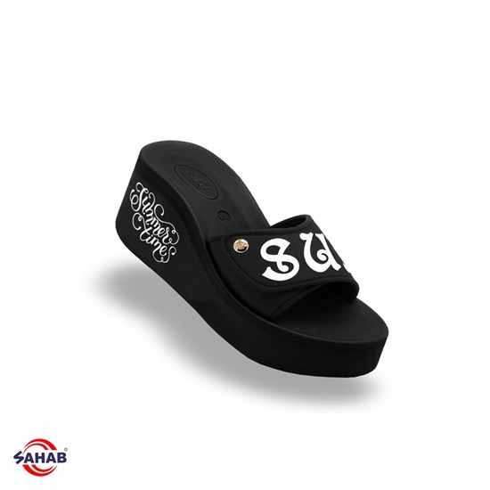 Шлёпанцы женские SAHAB S033WK BLACK (36 - 40) MONO COLOR S033WK_BLACK