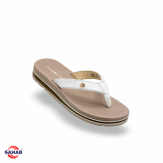 Вьетнамки женские SAHAB S018WV-2 WHITE (38 - 41) MONO COLOR S018WV-2_WHITE