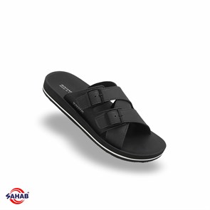 Шлёпанцы мужские SAHAB S694MK BLACK (42 - 47) MONO COLOR S694MK_BLACK