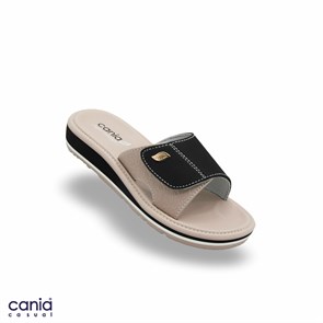 Шлёпанцы женские CANIA C019WK BLACK (36 - 41) MONO COLOR C019WK_BLACK