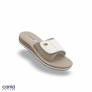 Шлёпанцы женские CANIA C019WK-2 WHITE (38 - 41) MONO COLOR C019WK-2_WHITE