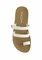 Вьетнамки женские SAHAB S023WV-2 BEIGE-WHITE (38 - 41) MONO COLOR S023WV-2_BEIGE-WHITE