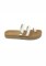 Вьетнамки женские SAHAB S023WV BEIGE-WHITE (36 - 41) MONO COLOR S023WV_BEIGE-WHITE