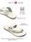 Вьетнамки женские SAHAB S303WV-2 WHITE (37 - 42) MONO COLOR S303WV-2_WHHITE