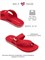 Вьетнамки женские SAHAB S303WV-2 RED (37 - 42) MONO COLOR S303WV-2_RED