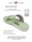 Вьетнамки женские SAHAB S078WV-2 GREEN (37 - 41) MONO COLOR S078WV-2_GREEN