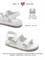 Сандалии женские SAHAB S187WS-2 WHITE (38 - 42) MONO COLOR S187WS-2_WHITE