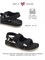Сандалии женские SAHAB S187WS BLACK (36 - 41) MONO COLOR S187WS_BLACK