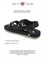 Сандалии женские SAHAB S187WS BLACK (36 - 41) MONO COLOR S187WS_BLACK