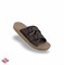 Шлёпанцы мужские SAHAB S694MK DARK BROWN-STONE (42 - 47) MONO COLOR S694MK_DK.BROWN-STONE