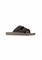 Шлёпанцы мужские SAHAB S694MK DARK BROWN-STONE (42 - 47) MONO COLOR S694MK_DK.BROWN-STONE
