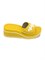 Шлёпанцы женские SAHAB S064WK MONO COLOR (36 - 40) S064WK_YELLOW - фото 4262